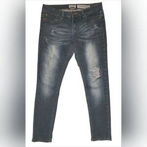 Indigo Rein Women's Low Rise Skinny Stretch Jeans Size 11 (32x28)